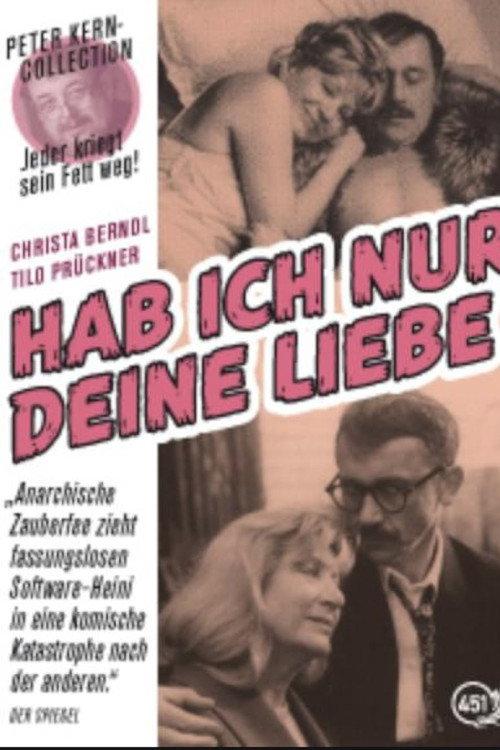 Hab' ich nur deine Liebe 1989 official movie poster