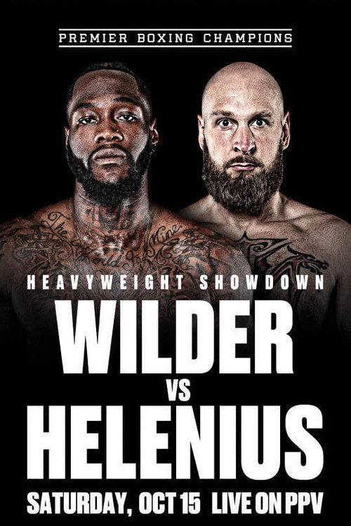 Deontay Wilder vs. Robert Helenius 2022 official movie poster