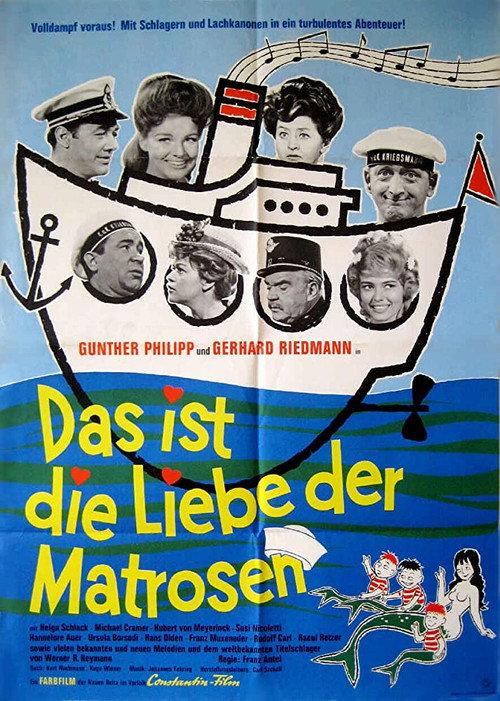 Das ist die Liebe der Matrosen 1962 official movie poster