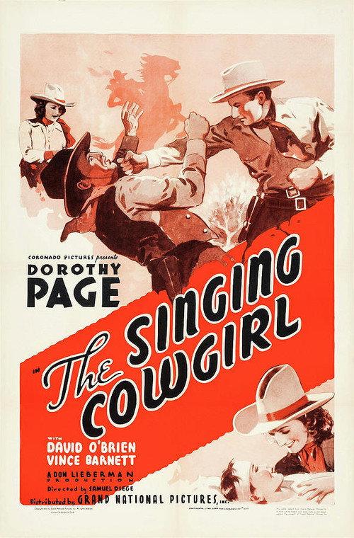 The Singing Cowgirl 1938 official movie poster