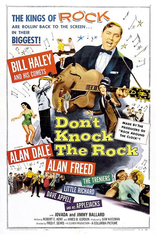 Don't Knock The Rock 1956 official movie poster