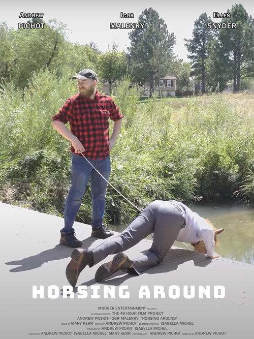 Horsing Around 2021 official movie poster