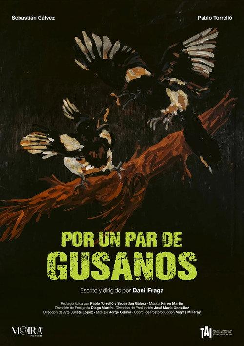 Por un par de gusanos 2026 official movie poster