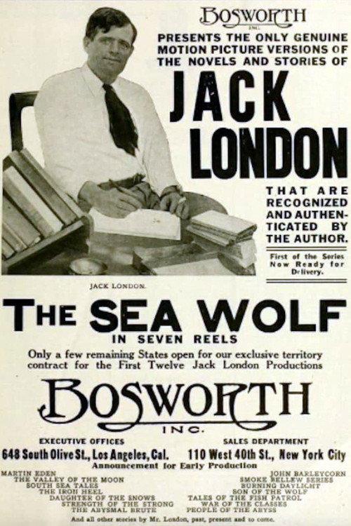 The Sea Wolf 1913 official movie poster