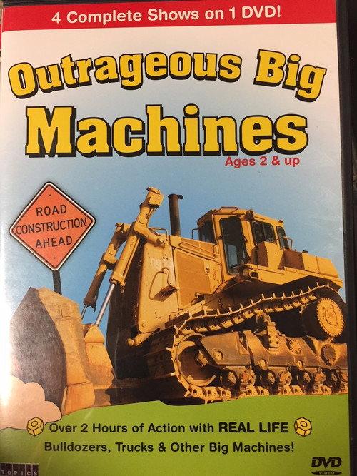 Outrageous Big Machines 2008 official movie poster