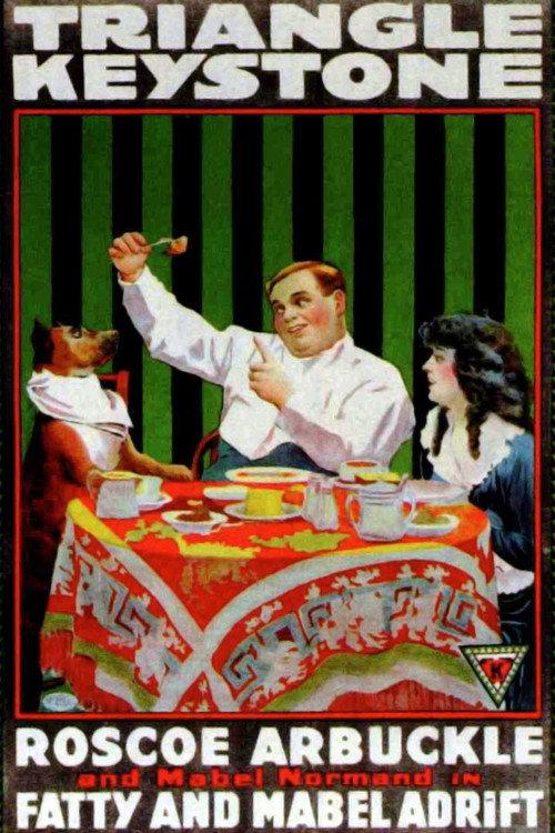 Fatty and Mabel Adrift 1916 official movie poster