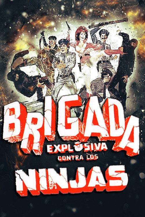 Explosive Brigade Against the Ninjas 1986 official movie poster