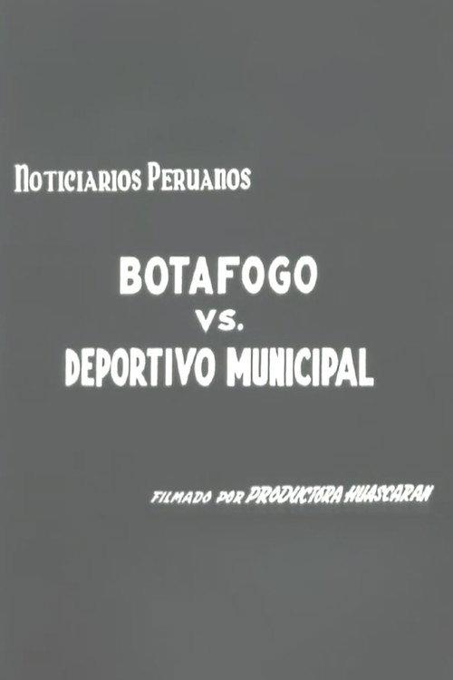 Botafogo vs Deportivo Municipal 1946 official movie poster