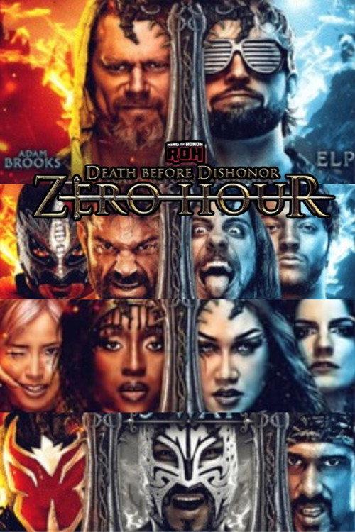 ROH Death Before Dishonor Zero Hour 2026 official movie poster