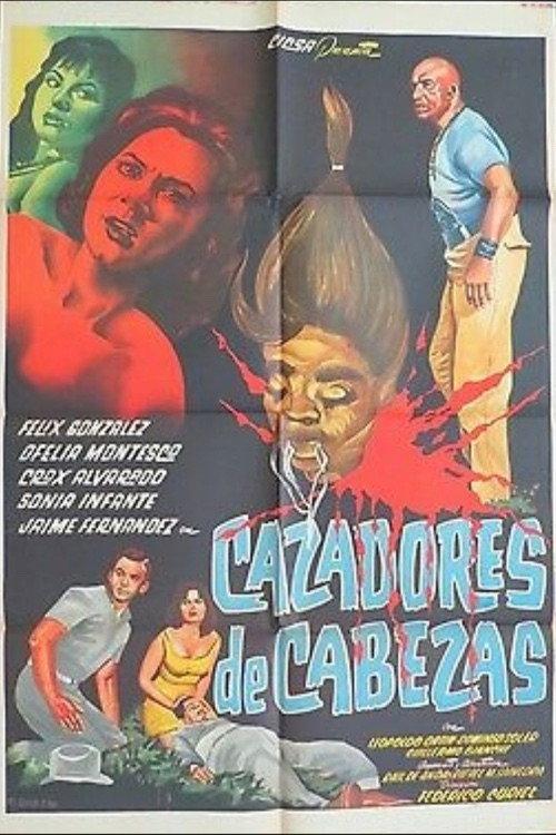Cazadores de cabezas 1962 official movie poster