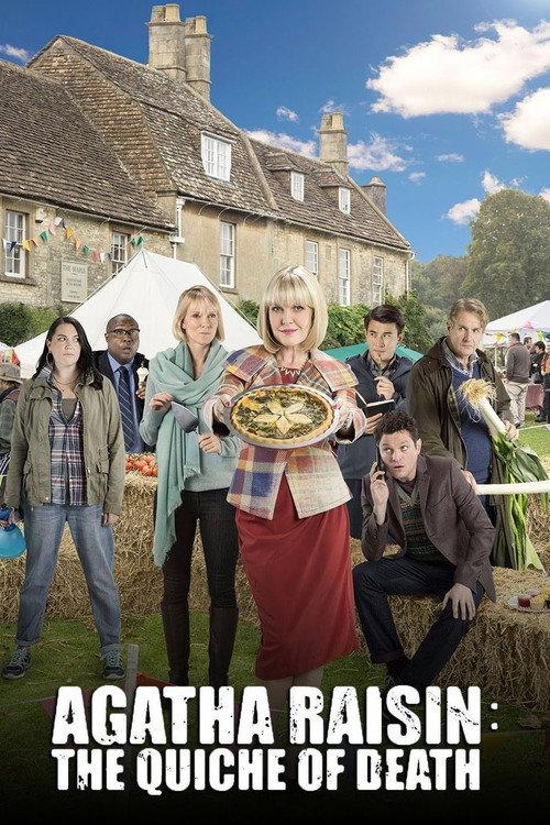Agatha Raisin and the Quiche of Death 2014 official movie poster
