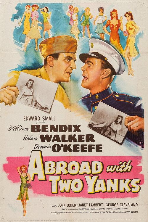 Abroad with Two Yanks 1944 official movie poster