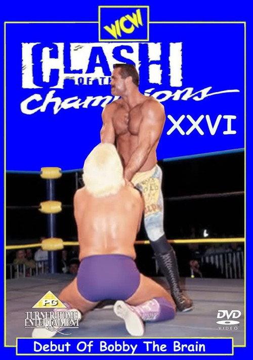 WCW Clash of The Champions XXVI 1994 official movie poster