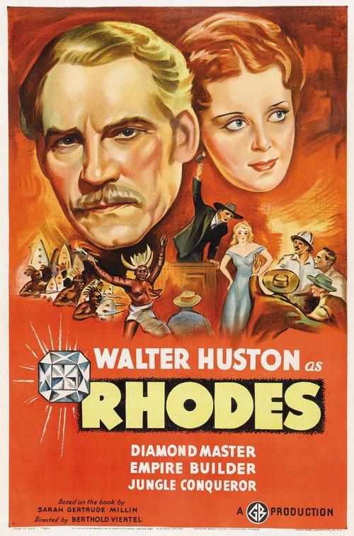 Rhodes of Africa 1936 official movie poster