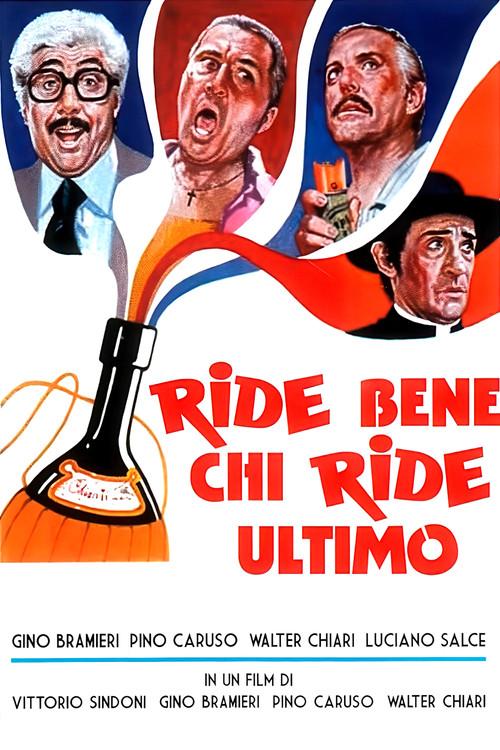 Ride bene... chi ride ultimo 1977 official movie poster