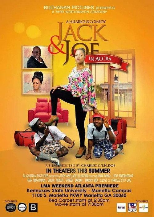 Jack and Joe in Accra 2015 official movie poster
