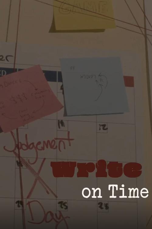 Write on Time 2024 official movie poster