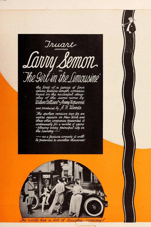 The Girl in the Limousine 1924 official movie poster