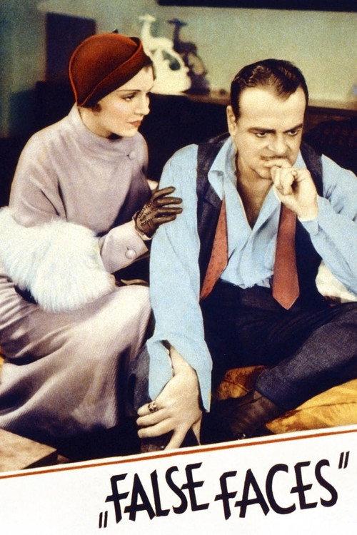 False Faces 1932 official movie poster
