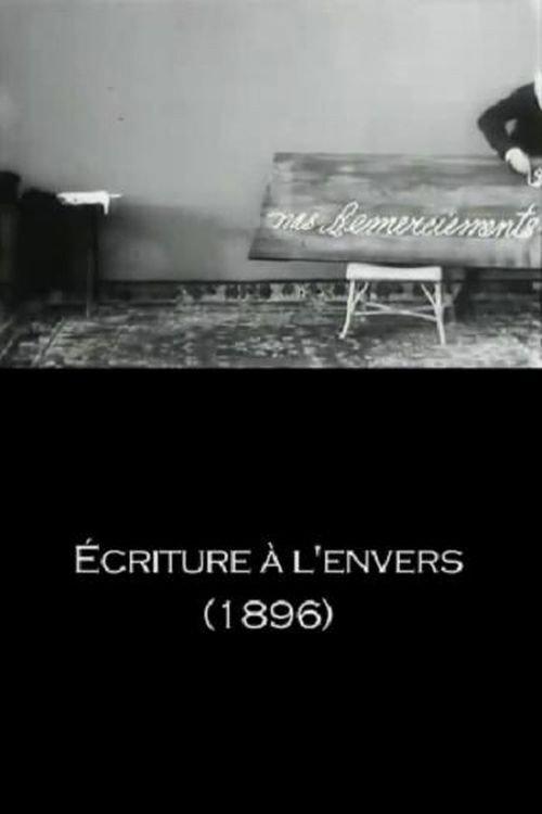 Writing Backwards 1896 official movie poster