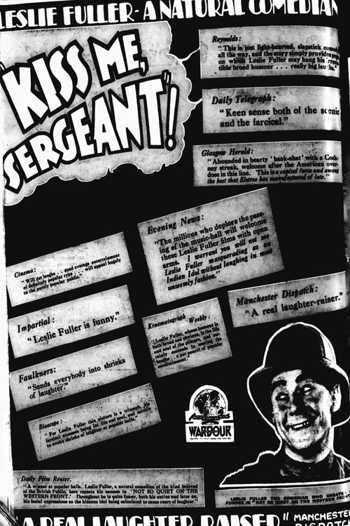 Kiss Me Sergeant 1930 official movie poster