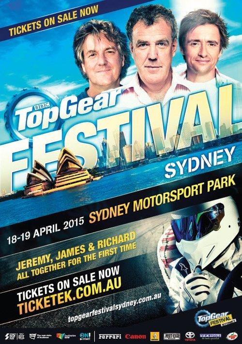 Top Gear Festival: Sydney 2013 official movie poster