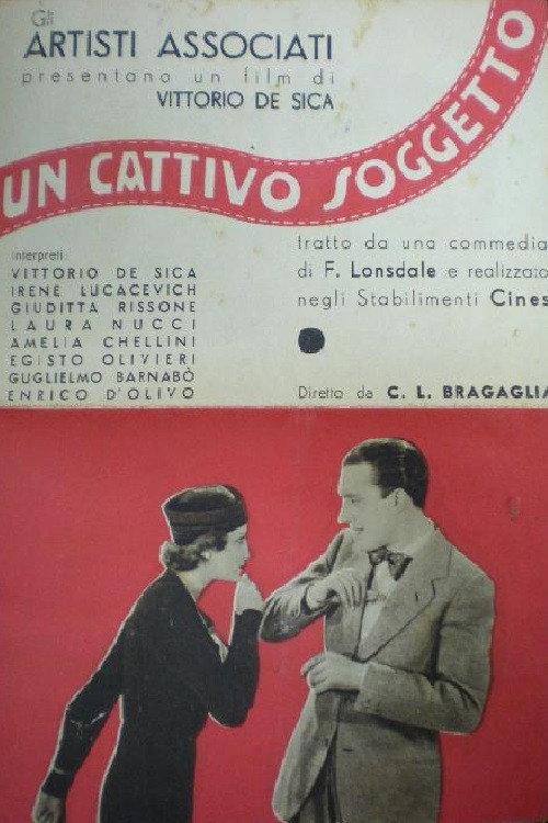 Un cattivo soggetto 1933 official movie poster