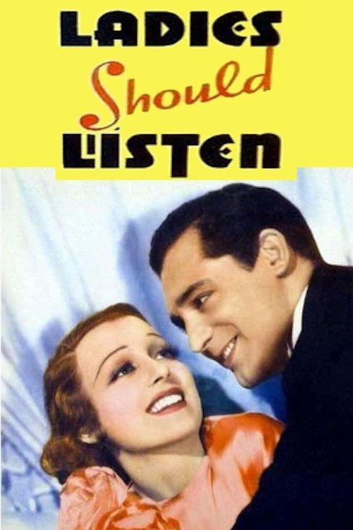 Ladies Should Listen 1934 official movie poster