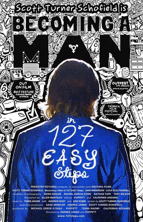 Becoming a Man in 127 EASY Steps 2024 official movie poster