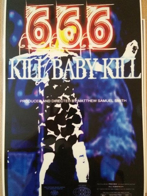 666, Kill Baby, Kill! 1995 official movie poster