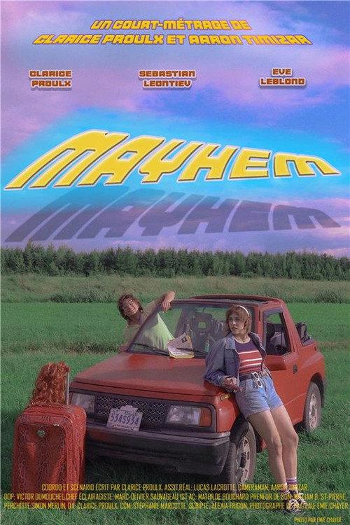 Mayhem 2025 official movie poster