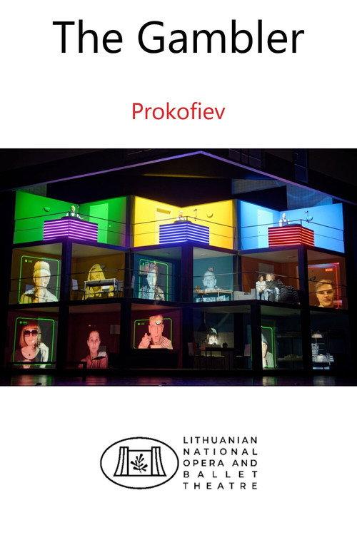 Prokofiev: The Gambler 2020 official movie poster