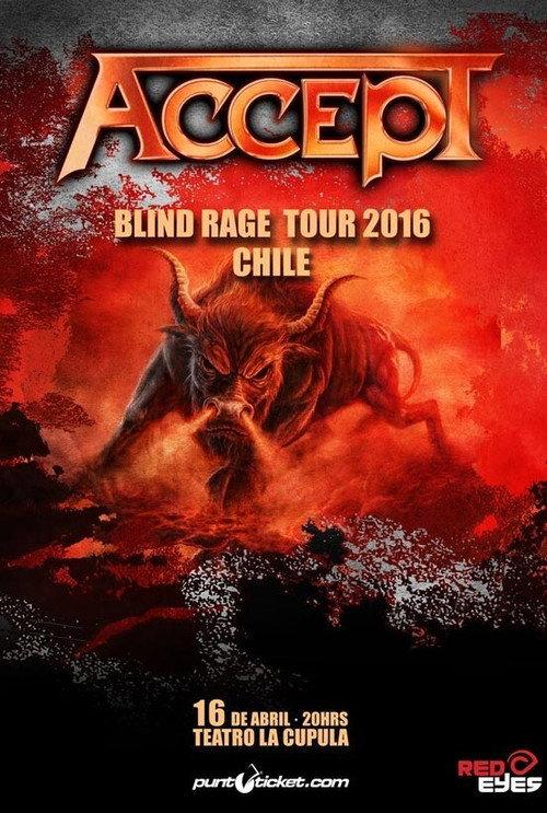 Accept : Live in Chile 2014 official movie poster