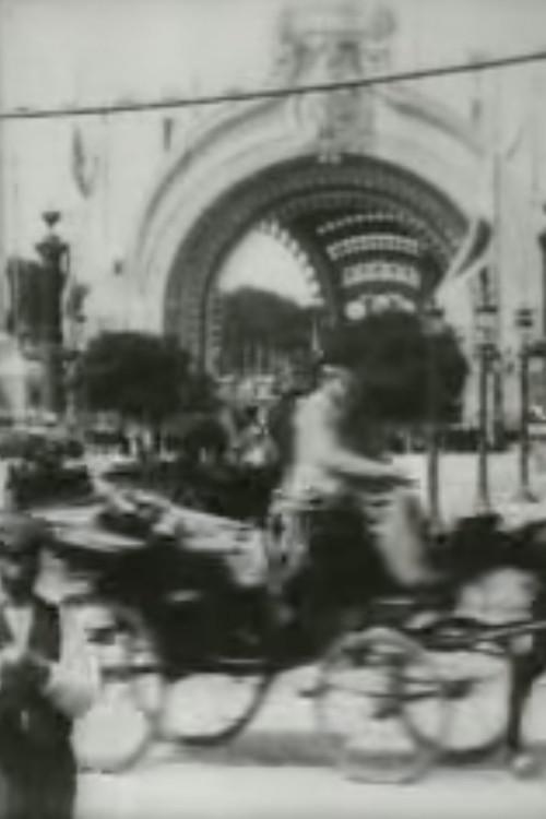 Panoramic View of the Place de la Concorde 1900 official movie poster