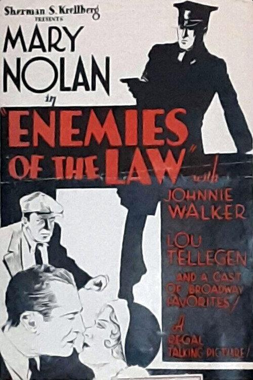 Enemies of the Law 1931 official movie poster