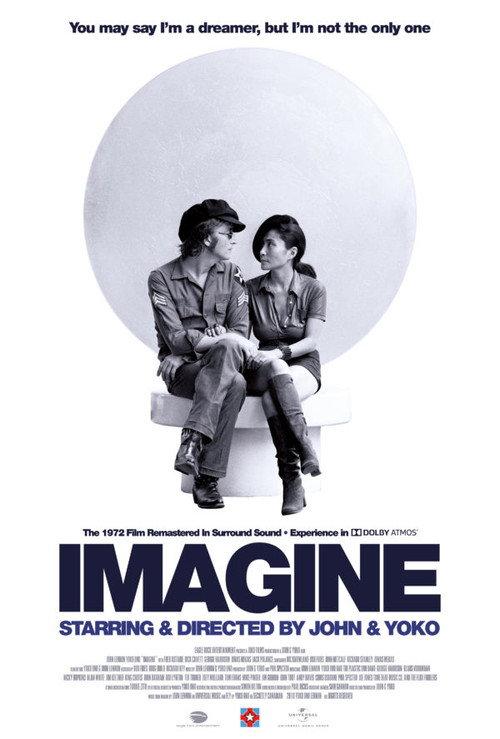 John Lennon - Imagine 1972 official movie poster