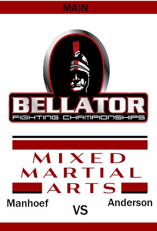 Bellator 251 : Manhoef vs. Anderson 2020 official movie poster