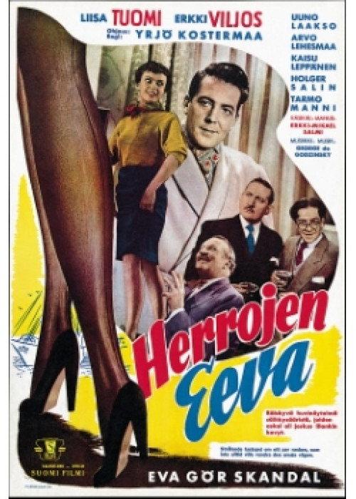 Herrojen Eeva 1954 official movie poster