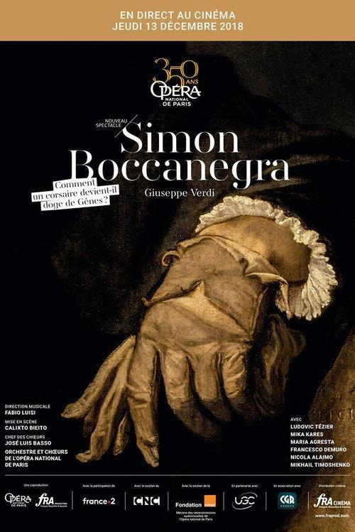 Verdi: Simon Boccanegra 2018 official movie poster