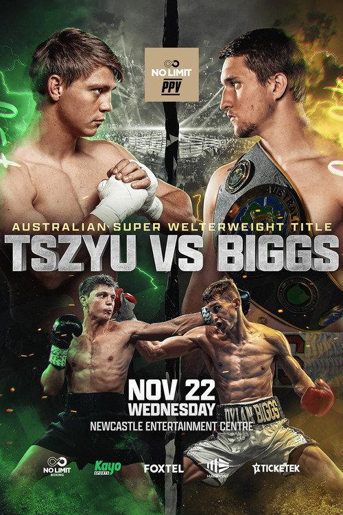 Nikita Tszyu vs. Dylan Biggs 2023 official movie poster