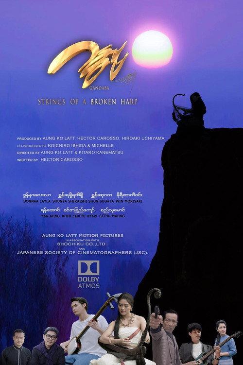 Gandaba: Strings of a Broken Harp 2020 official movie poster