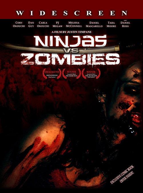 Ninjas vs. Zombies 2008 official movie poster