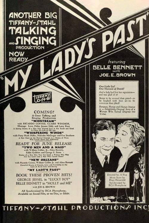 My Lady's Past 1929 official movie poster