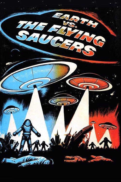 Earth vs. the Flying Saucers 1956 official movie poster