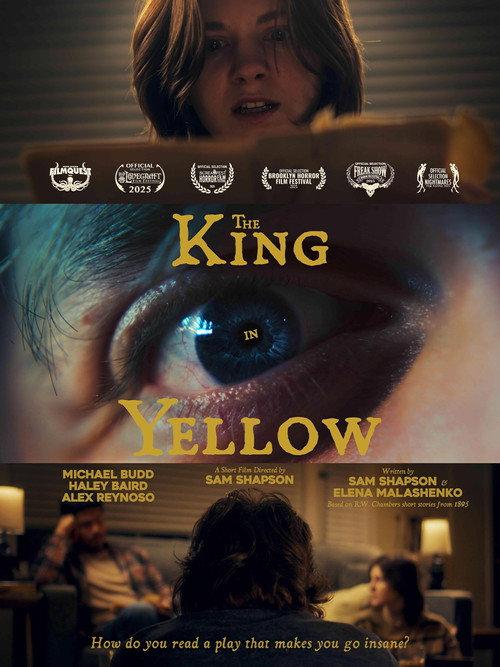 The King in Yellow 2025 official movie poster