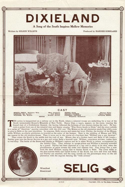 Dixieland 1913 official movie poster
