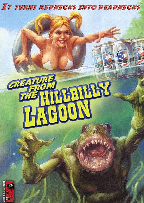 Creature from the Hillbilly Lagoon 2005 official movie poster