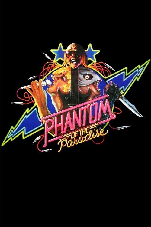 Phantom of the Paradise 1974 official movie poster