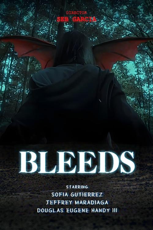 BLEEDS 2025 official movie poster