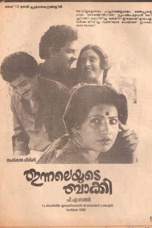 Innaleyude Baakki 1988 official movie poster